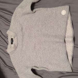 Allbirds grey 100% wool sweater xsmall